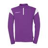 Uhlsport Squad 27 1/4 Zip Top  - Farbe: lila/wei - Gr. M