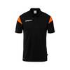 Uhlsport Squad 27 Polo Shirt  - Farbe: schwarz/fluo orange - Gr. 152