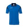 Uhlsport Squad 27 Polo Shirt  - Farbe: azurblau/marine - Gr. XL