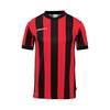 Uhlsport Retro Stripe Shirt Kurzarm  - Farbe: schwarz/rot - Gr. 116