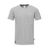 Uhlsport ID T-Shirt  - Farbe: dark grau melange - Gr. 4XL