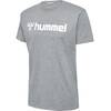 hummel Go 2.0 Logo T-Shirt  224840 GREY MELANGE - Gr. 2XL