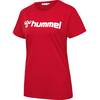 hummel Go 2.0 Logo T-Shirt  Damen 224842 TRUE RED - Gr. XS