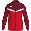Jako Polyesterjacke Iconic - Farbe: rot/weinrot - Gr. L
