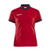 Craft Pro Control Poloshirt W Damen - Farbe: Bright Red/Navy - Gr. XXL