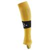 Craft Pro Control Stripe W-O Foot Socks Senior Unisex - Farbe: Sweden Yellow/Black - Gr. one size