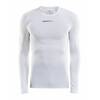Craft Pro Control Compression Long Sleeve Uni Unisex - Farbe: White - Gr. S
