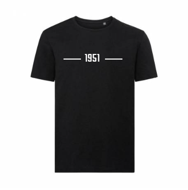 Russell Organic T-Shirt Herren  - Farbe: Black - Gr. XS